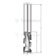 Фреза алмазная Rotis D=12x35x80 S=12 (1+1)Z Rotis 110.1212351