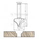 Фреза алмазная "Скругление" TD-113 R=16 D=35x23x76 S=12 Rotis 113512.01