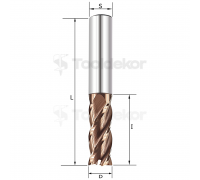 Фреза спиральная по стали Z4 D=6X18X50 Rotis 143.0618001SL