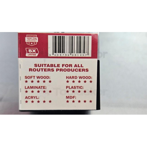 Фреза обгонная MICRO (верхний подшипник) D=5x12x54,5 S=6 PROCUT 152622M