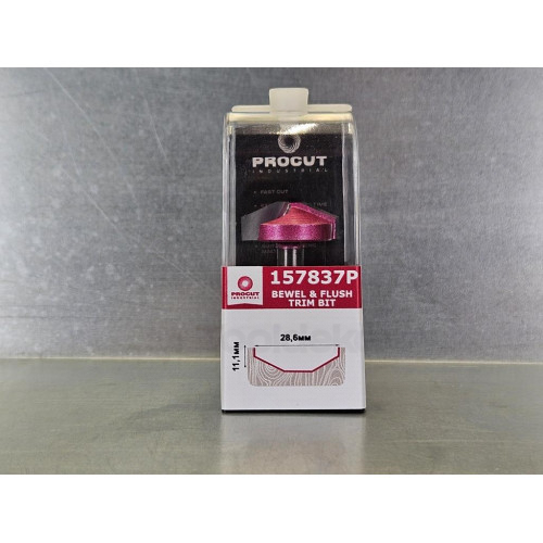 Фреза профильная врезная D28.6xI11.1xL43.1 S=8 PROCUT 157837P