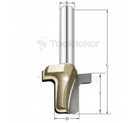 Фреза скругление удлинённая R=2.38 D=19x14.5x47 S=8 ARDEN 180209-2