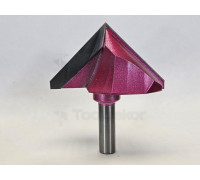 Фреза профильная для фасадов D36xI21xL69 V=90° S=12 PROCUT 200223P