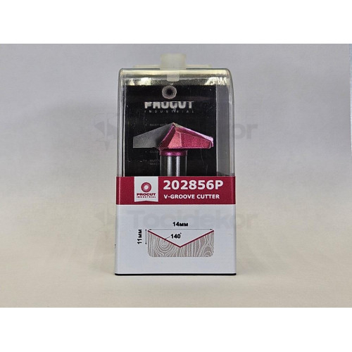 Фреза профильная для фасадов D36xI11xL56 V=140° S=12 PROCUT 202856P
