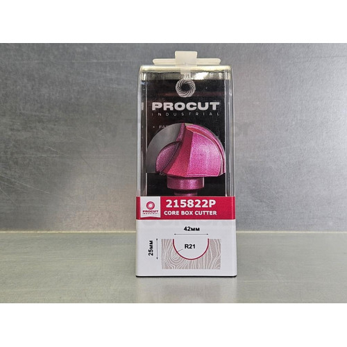 Фреза профильная для фасадов D42xI25xL70 R=21 S=12 PROCUT 215822P