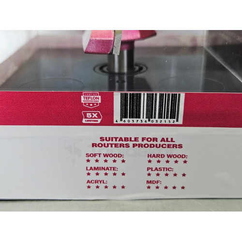 Фреза профильная для фасадов D70xI17xL62 R=66.2 S=12 PROCUT 224252P