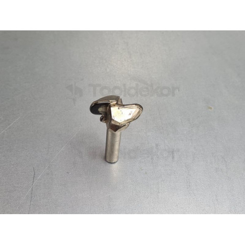 Фреза ручка алмазная PCD R1=1.8 R2=5.8 D=38x20.5x68 S=12 Rotis 555382.01