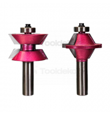 Комплект фрез для кромочного соединения 60° D41.3xI25.4 S=12 PROCUT 614279P