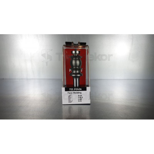 Фреза молдинговая 1 D=24x36.5x89 S=12 PROCUT