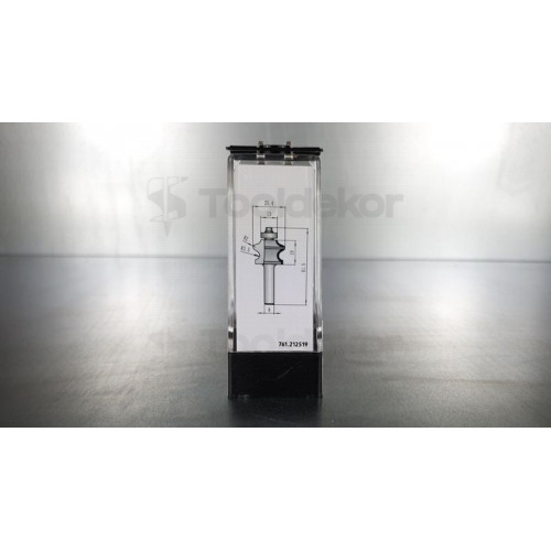 Фреза молдинговая 2 D=25.4x19x61.5 S=8 PROCUT