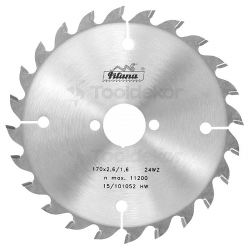 Диск пильный 230х30х2.8/1.8х34 WZ Pilana дерево. тонкий пластик