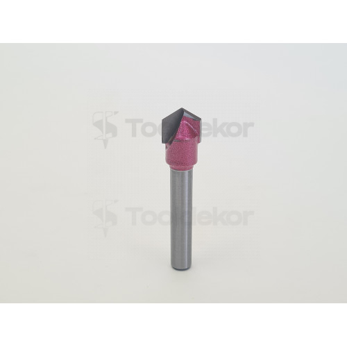 Фреза V-образная пазовая с углом 120гр. i1=3 D=10x9x46 S=6 PROCUT PROFESSIONAL A1001