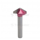 Фреза V-образная пазовая с углом 120гр. i1=4 D=16x7x40 S=6 PROCUT PROFESSIONAL A1003