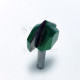 Фреза пазовая галтельная (V-образная) D=32xH25xL68 V=90 S=8 GREENCUT BX11290