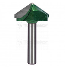 Фреза пазовая галтельная (V-образная) D=32xH14xL57 V=110 S=8 GREENCUT BX11292
