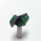 Фреза пазовая галтельная (V-образная) D=32xH10xL53 V=135 S=8 GREENCUT BX11294