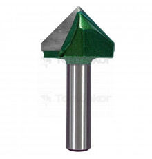 Фреза пазовая галтельная (V-образная) D=36xH21xL69 V=90 S=12 GREENCUT BX11296