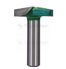 Фреза пазовая галтельная (V-образная) D=36xH9xL54 V=160 S=12 GREENCUT BX11301