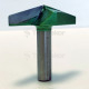 Фреза пазовая галтельная (V-образная) D=60xH13.5xL58 V=150 S=12 GREENCUT BX11303