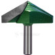 Фреза пазовая галтельная (V-образная) D=50xH20.6xL52 V=120 S=8 GREENCUT BX11304