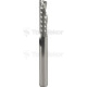 Фреза спиральная Z1 D=4x17x45 S=4 для ЧПУ (нижний рез) по древесине Greencut GX4188