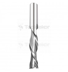Фреза спиральная Z2 D=8x32x80 S=8 (нижний рез) по древесине, фанере Tideway LC19208111