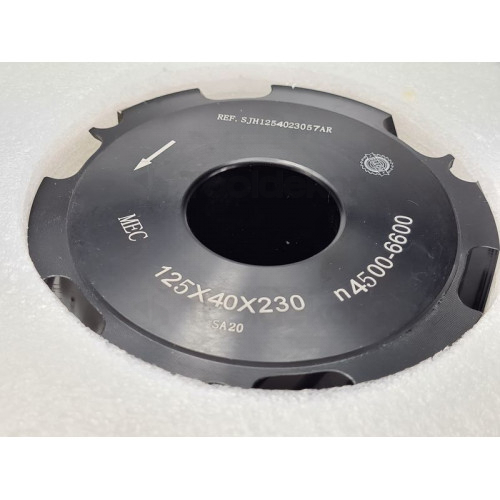 Фреза кукуруза насадная 125x40x130 Z6 Rotis SJH1254013030AR